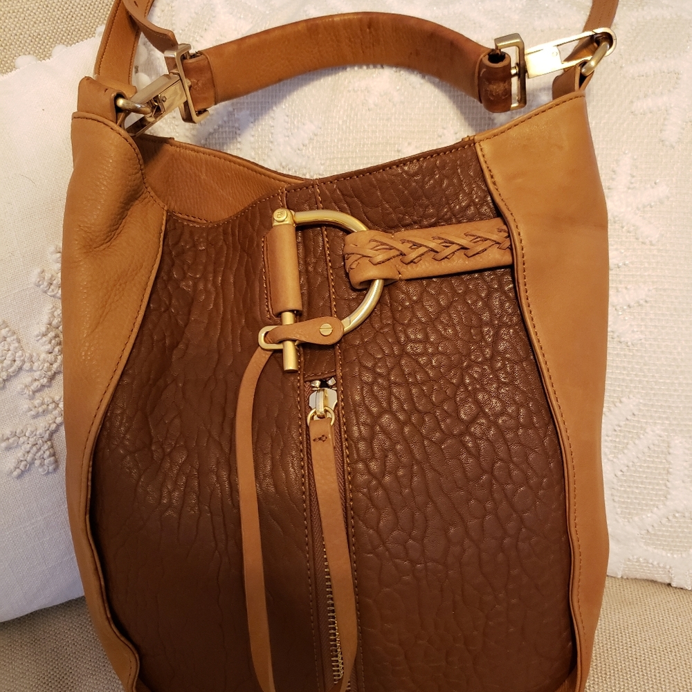 Kelsi Dagger Leather brown bag